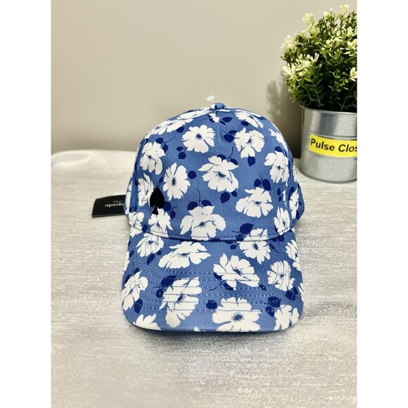 Out of stock Kate Spade Springtime Floral Baseball Cap – Blue Multi NWT main image 8